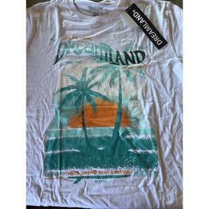 Dreamland Graphic Tee T-shirt Men's Size 2xl White New With Tag
